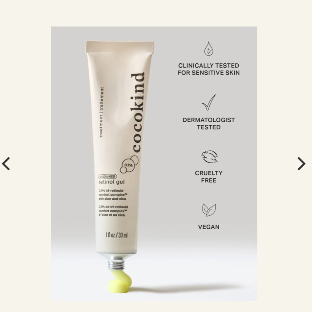 Brand new cocokind beginner retinol gel